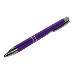 Engraving Oxford Pen Metallic Purple