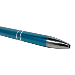Alternative view of Engraving Oxford Pen Metallic Turquoise