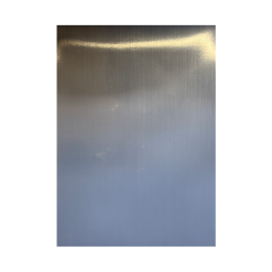 A4 Brushed Silver Holographic Waterproof Inkjet Vinyl Silver