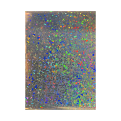 A4 Diamond Holographic Waterproof Inkjet Vinyl Silver