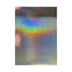 A4 Glitter Holographic Waterproof Inkjet Vinyl Silver