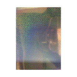 A4 Rain Drops Holographic Waterproof Inkjet Vinyl Silver