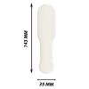 Glass Rectangle Foot File White