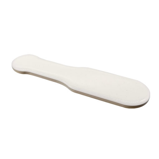 Glass Rectangle Foot File White