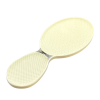Glass Oval Foot File White