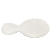 Glass Oval Foot File White