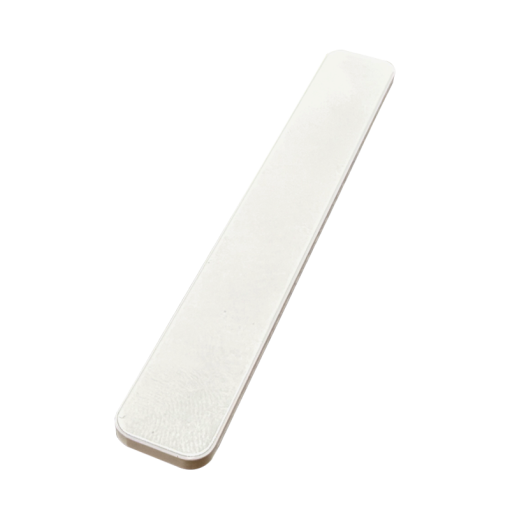 Glass Nail File White