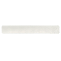 Glass Nail File White