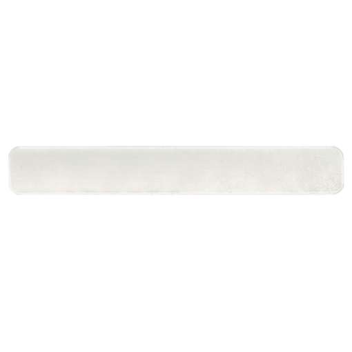 Glass Nail File White