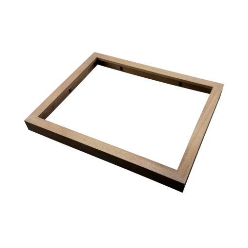 Wood Photo Display With Wood Frame