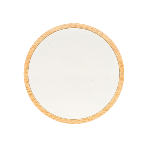 Round Family Photo Display Set Wood